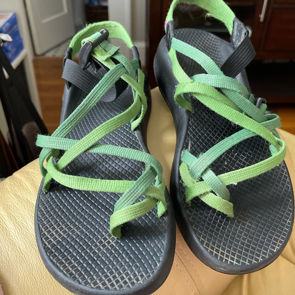 Green Chaco Sandals